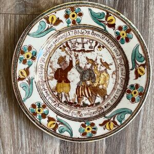 Suisse Langenthal Porcelain Commemorative Plate Reproductions 1781